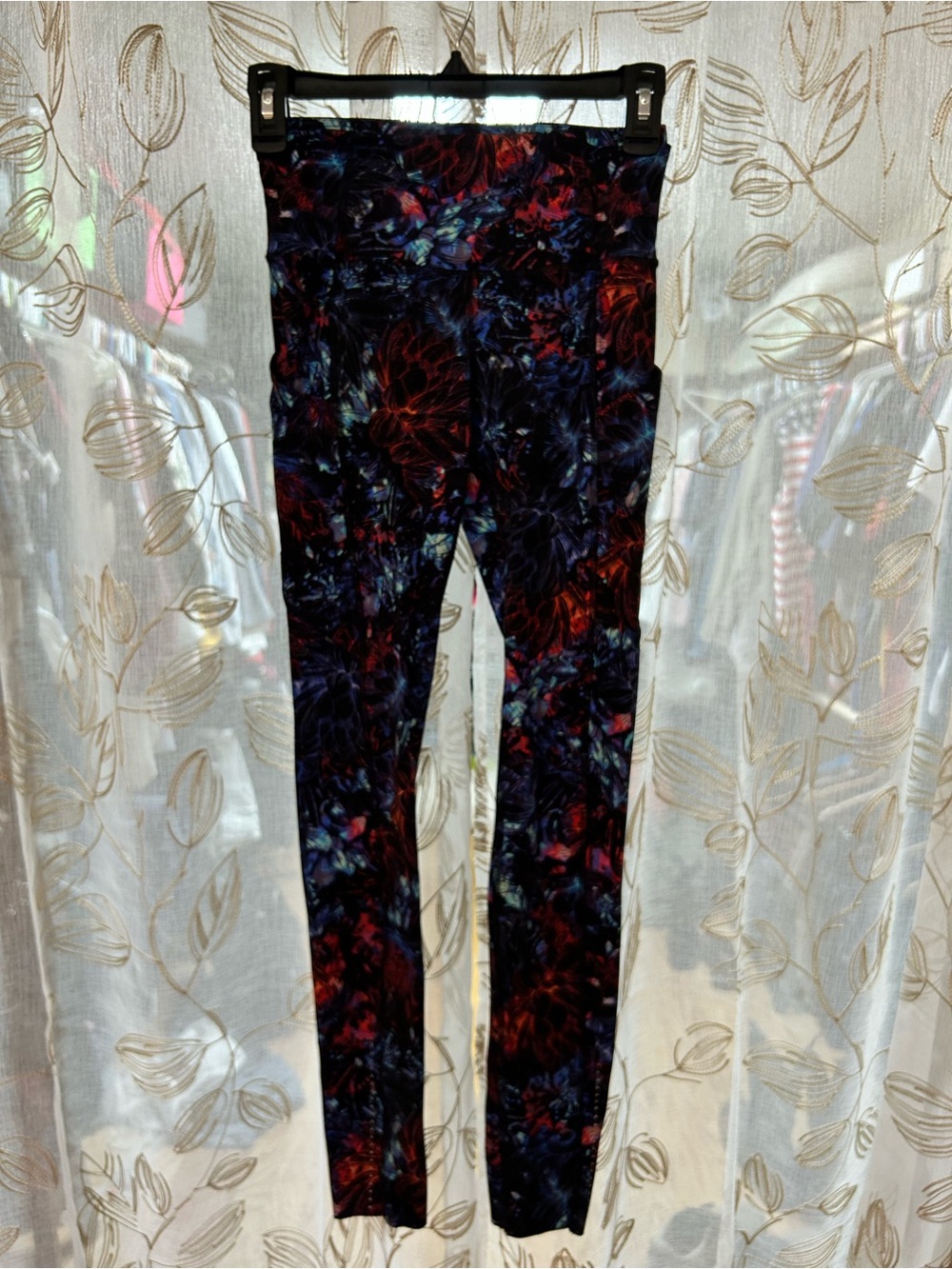 Lululemon Floral Fast and Free Leggings